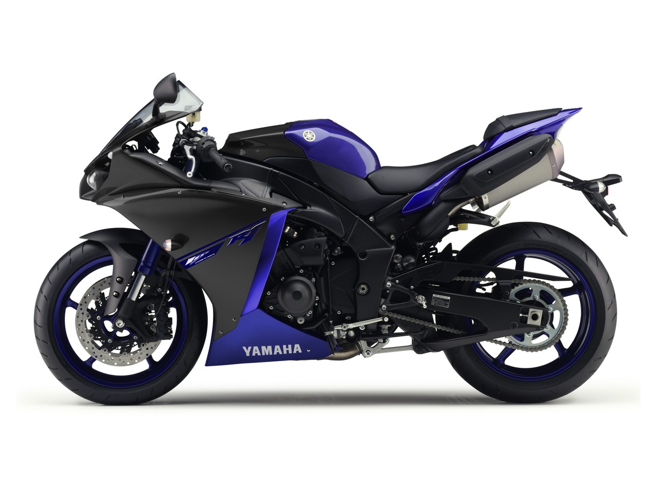 Yamaha R1 Race Blu