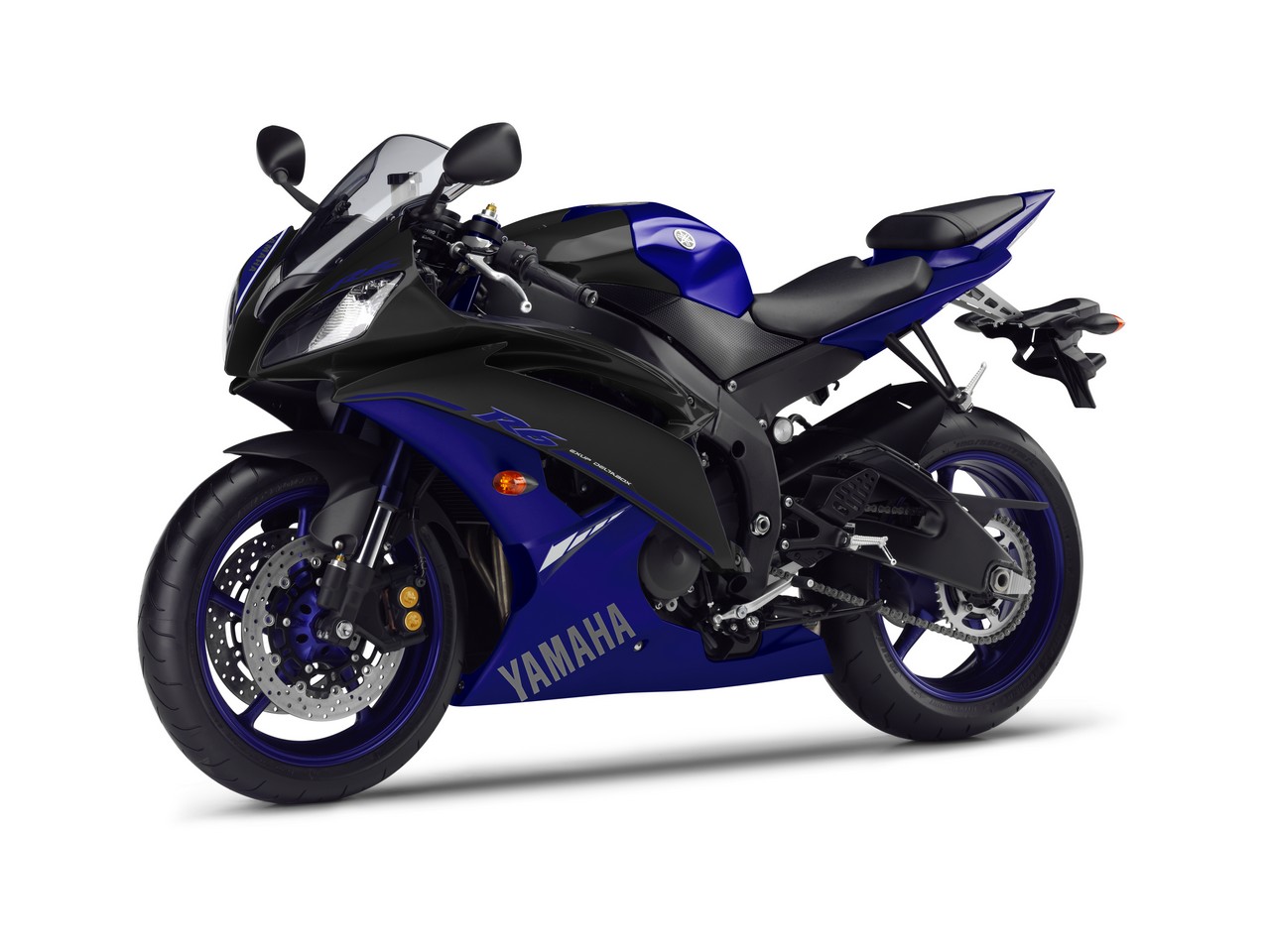 Yamaha R6 Race Blu