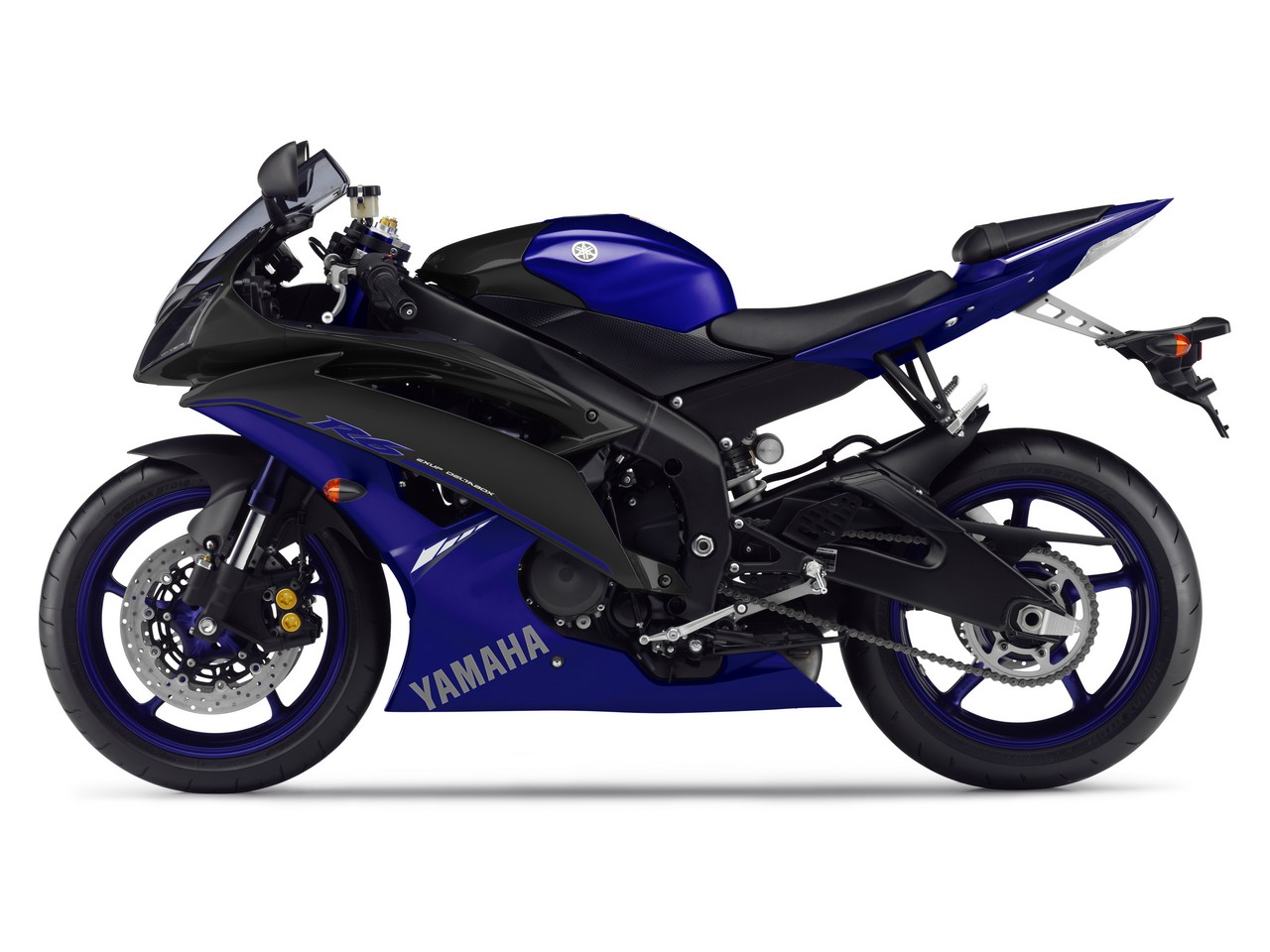 Yamaha R6 Race Blu