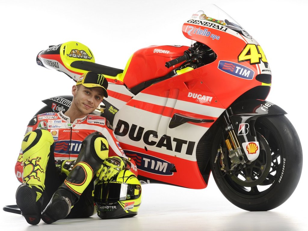 Rossi i Ducati 2011