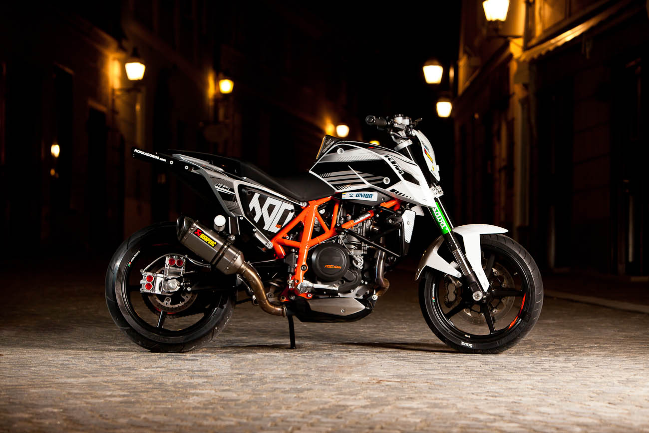 Rok Bagoros i KTM 690 Duke