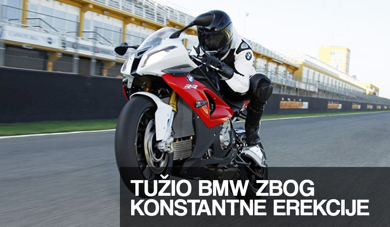 Tuio BMW zbog erekcije