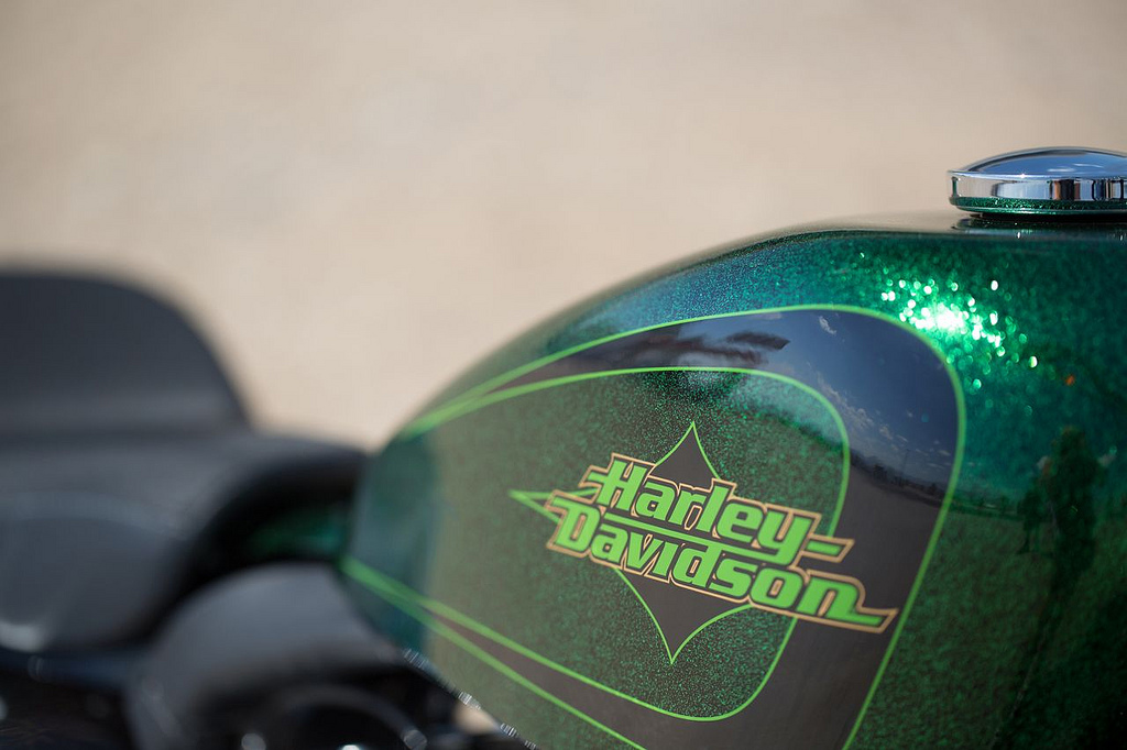 Harley Davidson Candy Custom Paint