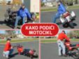 Kako podii motocikl kada padne
